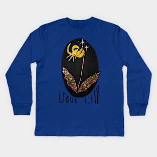 Trout Lily Kids Long Sleeve T-Shirt